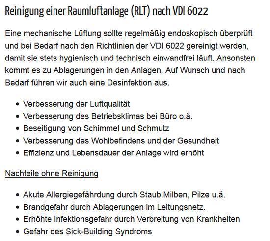 brandschutztechnische reinigung 